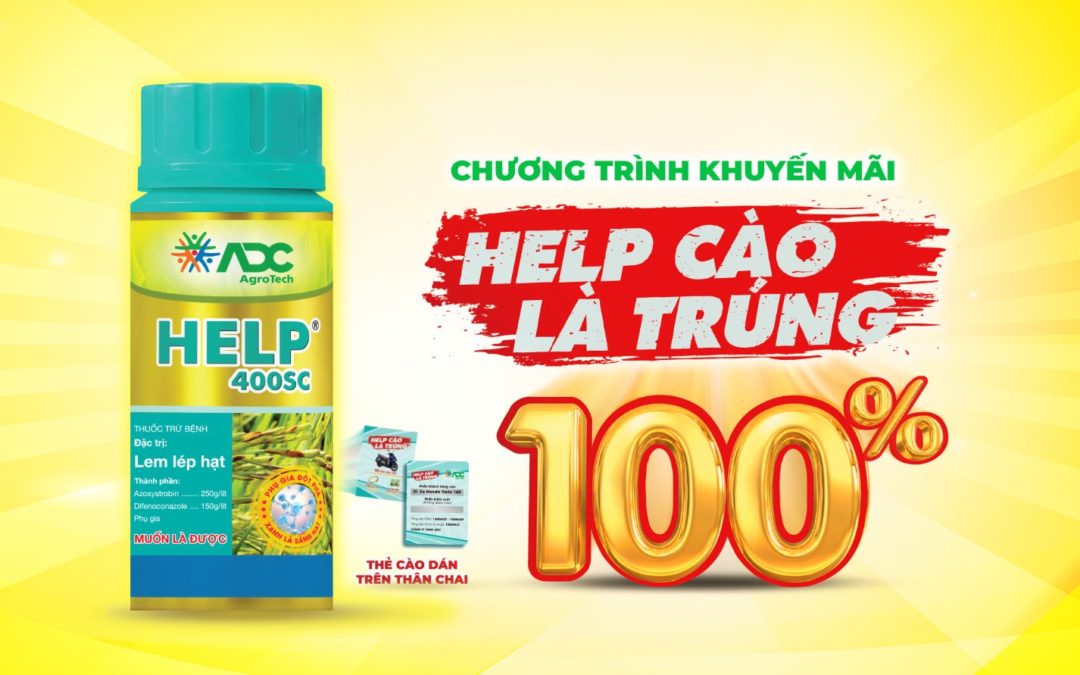 ️[TRÚNG 100%] CHƯƠNG TRÌNH KHUYẾN MÃI HELP 400SC – CÀO LÀ TRÚNG