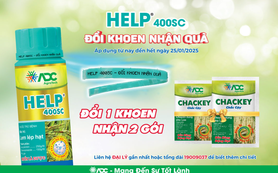 MUA HELP 400SC THÁO KHOEN ĐỔI NGAY CHACKEY