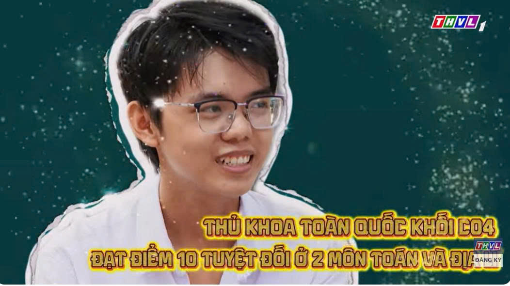Hồ Vĩ Quốc: Thủ khoa khối C04 toàn quốc, vươn lên nghịch cảnh