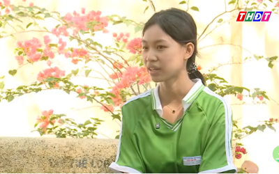 Lê Nguyễn Tường Vy – Nghị lực vượt khó và niềm đam mê học giỏi môn Sinh học
