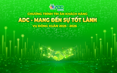 THÔNG BÁO KẾT QUẢ CHƯƠNG TRÌNH QUAY SỐ ADC TRI ÂN KHÁCH HÀNG VỤ ĐÔNG XUÂN 2025 – 2026