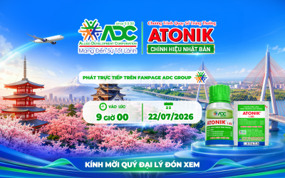THÔNG BÁO KẾT QUẢ QUAY SỐ TRÚNG THƯỞNG CHƯƠNG TRÌNH “ATONIK CHÍNH HIỆU NHẬT BẢN”