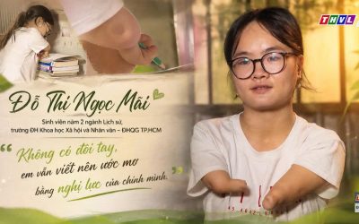 Không có đôi bàn tay trọn vẹn, Ngọc Mãi viết nên ước mơ bằng ý chí